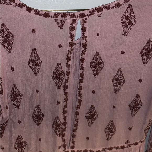 Free People Pink and Red Blouse - Picture 5 of 5